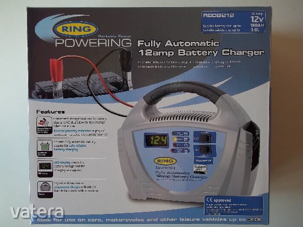 Chargeur de batterie 12 volts RECB212 de la marque réputée RING