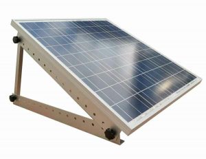 Inclinaison des panneaux solaires de camping-car
