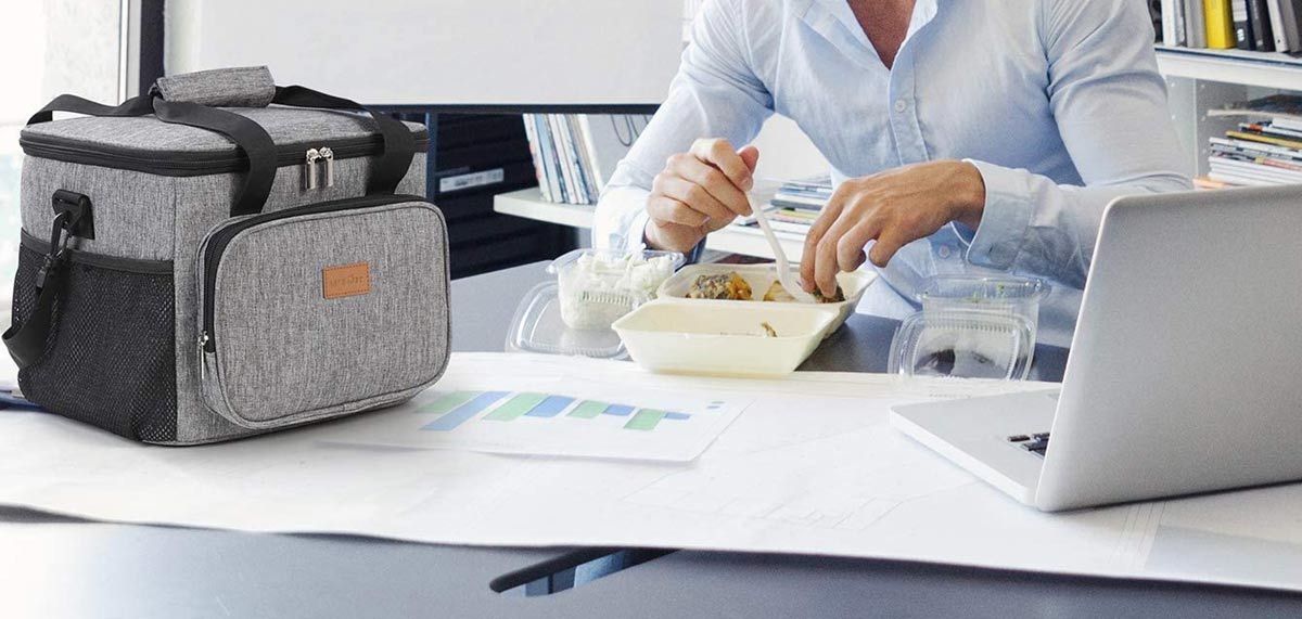 Sac isotherme repas ou Lunch Bag : mini glacière pour la pause déjeuner