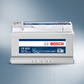 Spécifications de la batterie décharge lente Bosch L5 013