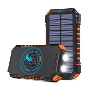 Avis chargeur solaire de poche Hiluckey 26 800 mAh