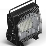 Chauffage et cuisinière à gaz portable Evocamp vue de face