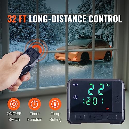 Contrôle à distance longue portée pour le réchauffeur d'air diesel VEVOR