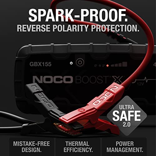 Caractéristiques de sécurité du booster NOCO Boost X GBX155