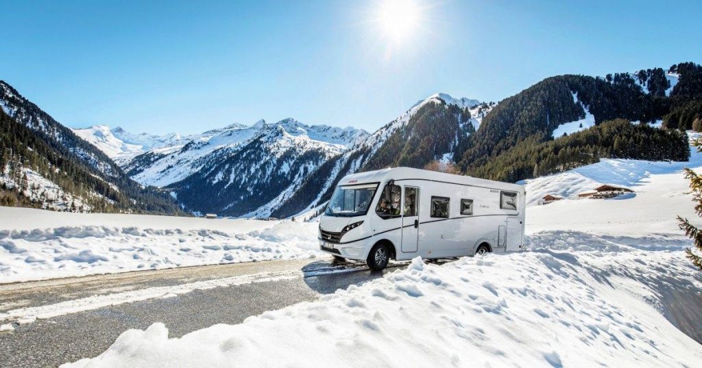 Préparer pneus camping-car Hiver