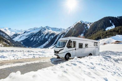Préparer pneus camping-car Hiver