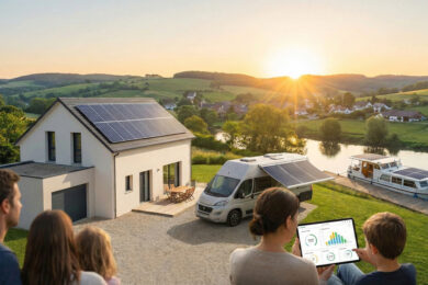 Installation Panneaux Solaires avec Upwatt