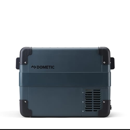 Vue latérale glacière Dometic CFX2 montrant grille ventilation et poignées