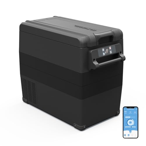Glacière électrique Alpicool NCF55 50 litres noire avec affichage numérique et connexion smartphone