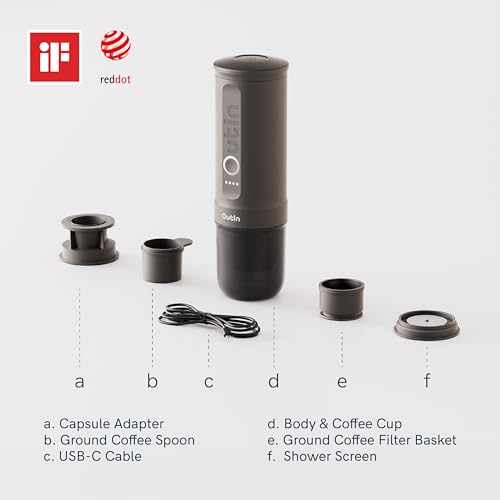 Kit complet OutIn Nano avec adaptateur capsule filtre panier câble USB-C accessoires