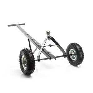 Aide à la manœuvre WilTec pour caravane 270kg avec roues pneumatiques et structure triangulaire