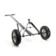 Aide à la manœuvre WilTec pour caravane 270kg avec roues pneumatiques et structure triangulaire