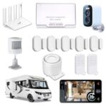 Alarme camping-car WiFi KER Group avec routeur 4G et caméra - vue 1