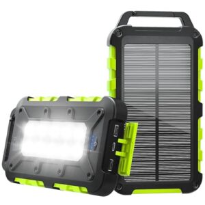 Batterie Externe Solaire 10000mAh TOENNESEN avec LED - vue 1