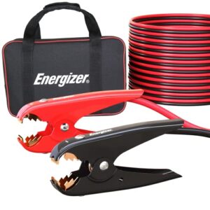 Câbles de démarrage Energizer 8 mètres 800A avec pinces rouge et noir sac de transport inclus
