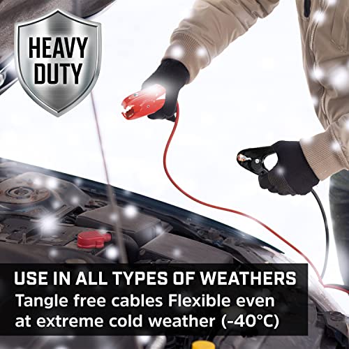 Câbles de démarrage Energizer Heavy Duty flexibles par temps extrême jusqu'à -40°C