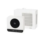 Climatiseur mobile Eurom AC4201 WiFi blanc avec unité intérieure et extérieure pour caravane et maison