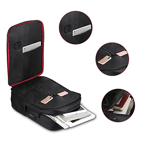 Intérieur sac à dos solaire avec compartiments pour tablette ordinateur et accessoires USB
