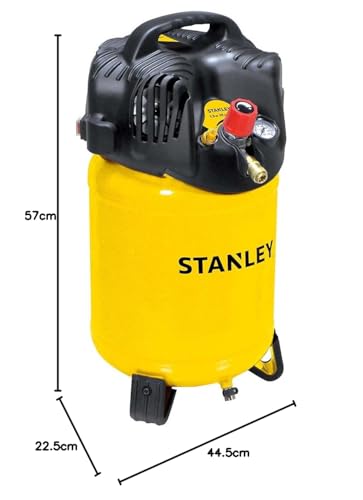 Dimensions compresseur Stanley D200 hauteur 57cm largeur 44,5cm profondeur 22,5cm format vertical