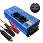 Convertisseur 12V 220V 1000W LncBoc avec écran LCD et USB - vue 1