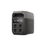 Station électrique portable EcoFlow DELTA 3 avec 4 prises CA et écran LED