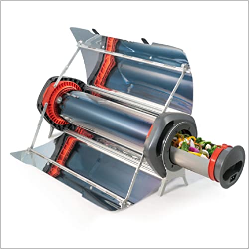 Four solaire GOSUN Fusion hybride avec tube sous vide et structure pliable aluminium