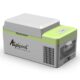 Glacière électrique à compression Alpicool Y20T 20 litres grise et verte avec écran digital