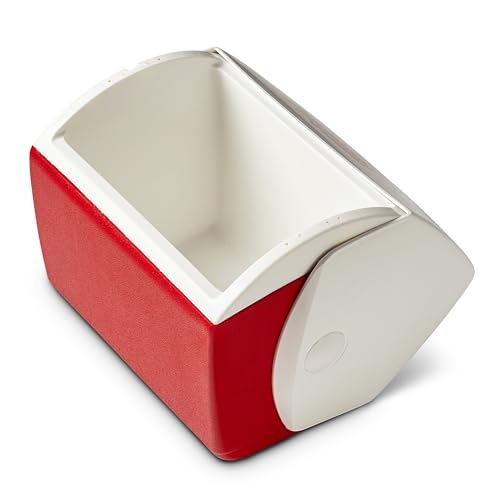 Vue intérieure glacière Igloo Playmate avec couvercle basculant ouvert espace stockage