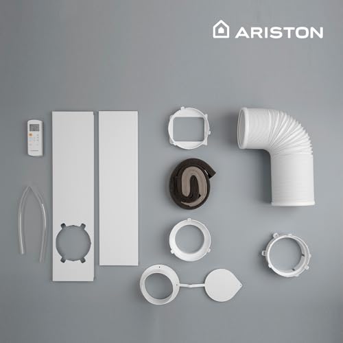 Kit d'accessoires complet climatiseur Ariston avec gaines adaptateurs et télécommande