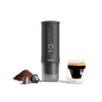 Machine à café expresso portable OutIn Nano avec capsule et tasse café crema