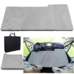 Matelas pliant 3 parties gris avec sac de transport pour camping-car Fiat Ducato