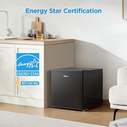 Mini frigo Midea certifié Energy Star consommation 0,23€ par jour économie énergie