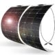 Kit 2 panneaux solaires flexibles DOKIO 100W monocristallins avec connecteurs MC4