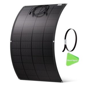Panneau solaire flexible ECO-WORTHY 200W avec câble et dimensions 125x79cm