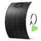 Panneau solaire flexible ECO-WORTHY 200W avec câble et dimensions 125x79cm