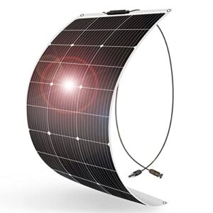Panneau solaire flexible DOKIO 100W monocristallin pour camping-car - vue 1