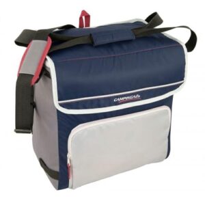 Sac isotherme Campingaz 30 litres bleu marine avec bandoulière et poche frontale grise