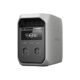 Station électrique portable EcoFlow Delta 3 Classic grise avec écran LCD et prises 230V