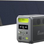 Station électrique portable FOSSiBOT F1200 1200W avec panneau solaire pliable 200W