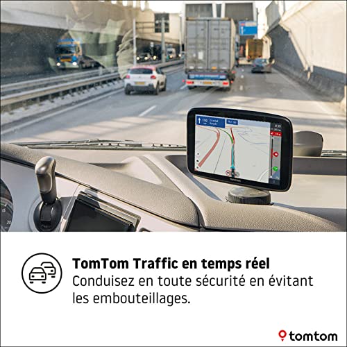 GPS TomTom Traffic info trafic temps réel éviter embouteillages pour camions
