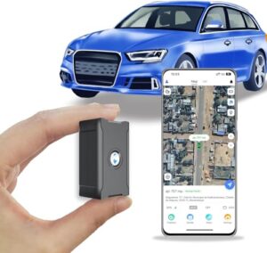 Traceur GPS voiture wanwaytech avec aimant puissant et alertes - vue 1