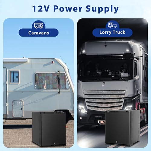 Frigo Smad installé dans caravane et camion poids lourd avec alimentation 12V