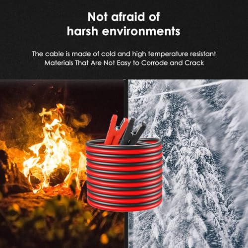 Cable de demarrage MAMIZO resistant aux environnements extremes froid et chaleur anti-corrosion et anti-fissure