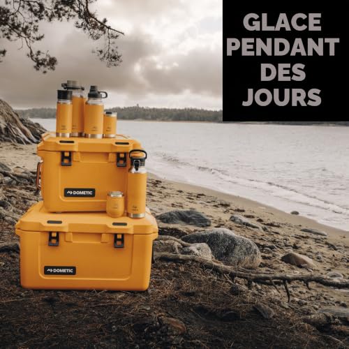 Glacières Dometic Patrol mangue en pleine nature gardant la glace froide pendant des jours