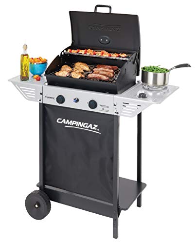 Barbecue gaz Campingaz Xpert 100 LS Plus Rocky avec grillades et réchaud latéral