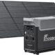 Générateur électrique solaire FOSSiBOT F3600 Pro avec panneau solaire pliable 400W et roues