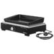 Plancha électrique Campingaz 1 XD noire avec plaque en fonte, bouton et câble d'alimentation