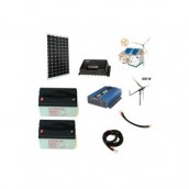 Kit Hybride Solaire Eolienne 12V 3500Wh