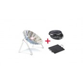 Kit Barbecue Cuiseur Solaire COOKUP INOX + Plancha + Marmite