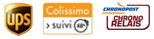 Livraison Watteo UPS, Chronopost, So Colissimo